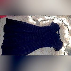 London Style Navy Blue Dress